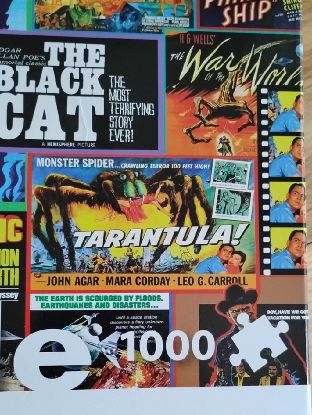 Puzzle 1000 Piece Pop Culture Movies Classic King Kong Cat Phantom Seesaw - Picture 5 of 5